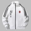 男女兼用 スタンドカラー スポーツ ジャージ ジャケット U-13546