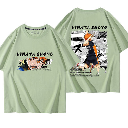 男女兼用 シンプル カジュアル 半袖 Tシャツ E-13327