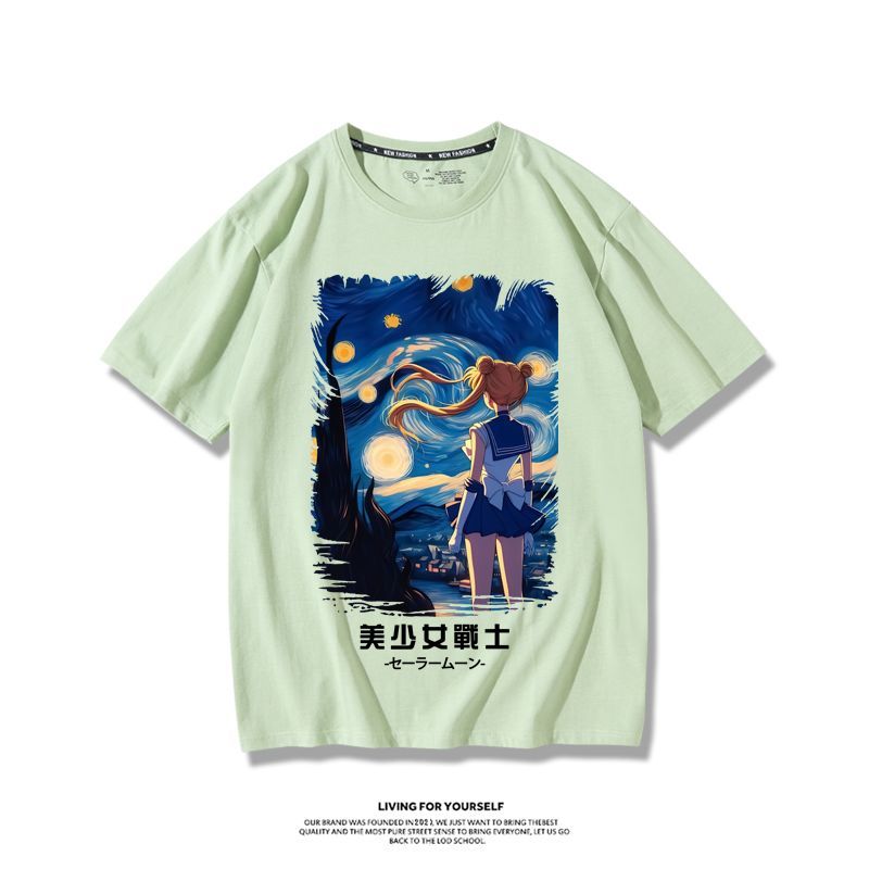 今季も大流行 質感のいい 着回し力抜群 カジュアル 半袖 TシャツE-13052