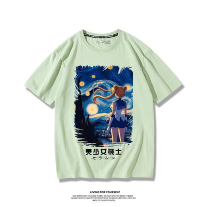 今季も大流行 質感のいい 着回し力抜群 カジュアル 半袖 TシャツE-13052