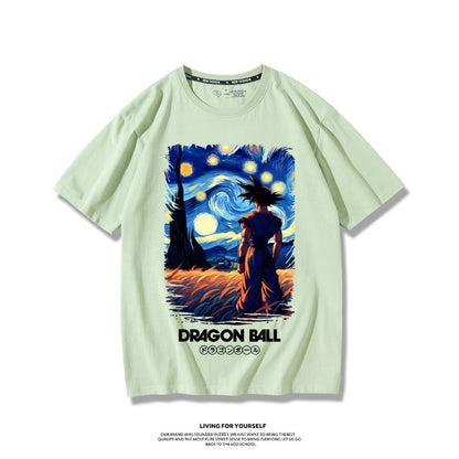 超人気新作  海外トレンド ストーリートカジュアル 半袖 TシャツE-13053