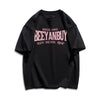 超人気 8色選べる  アメカジ オーバーサイズ 半袖Tシャツ-A724