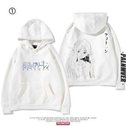 【裹起毛あり】 葬送のフリーレン キャラクター スウィート 売り切れ必至  憧れ  パーカー-A2006