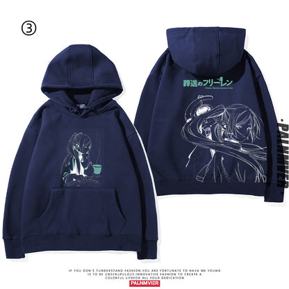 【裹起毛あり】 葬送のフリーレン キャラクター スウィート 売り切れ必至  憧れ  パーカー-A2006