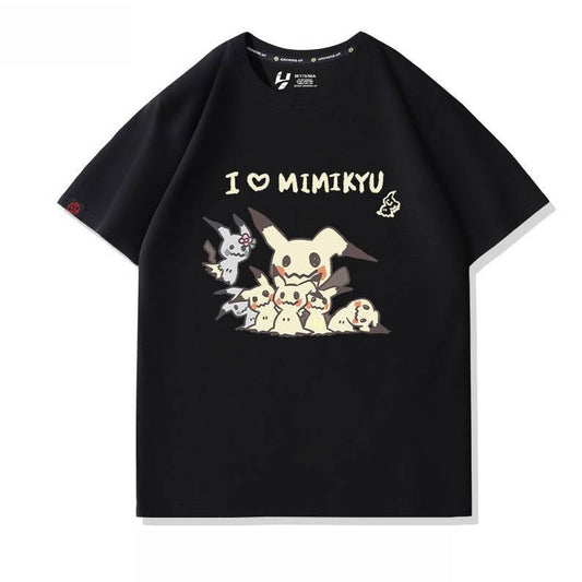 人気キャラ プリント 半袖 Tシャツ E-13143