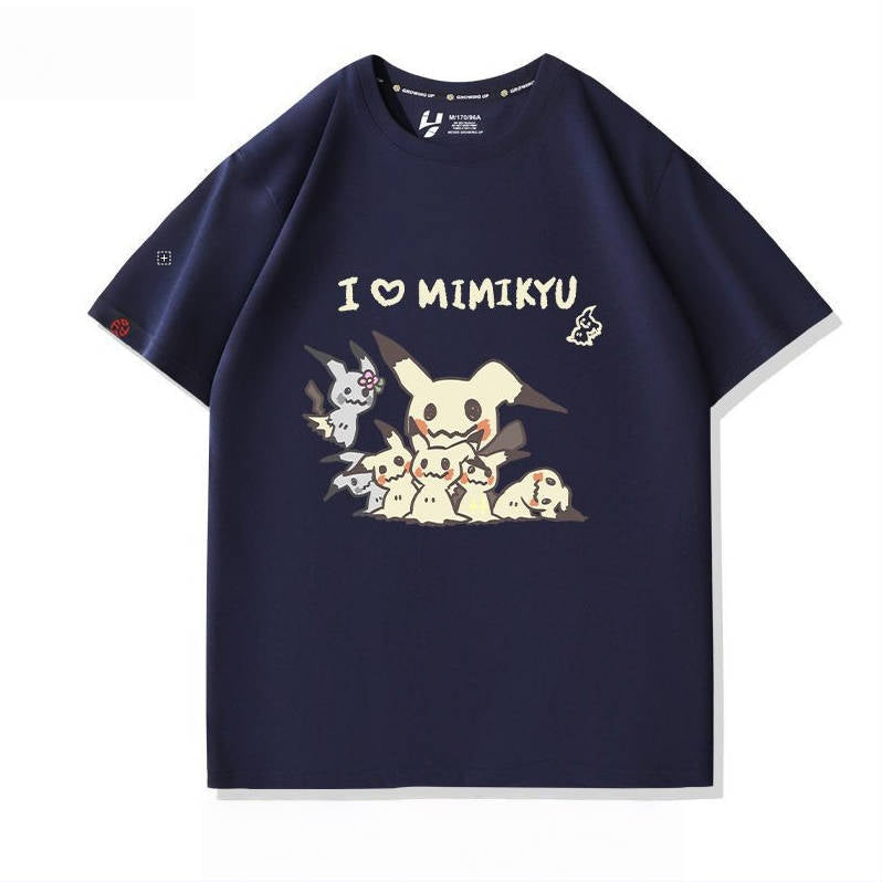 人気キャラ プリント 半袖 Tシャツ E-13143
