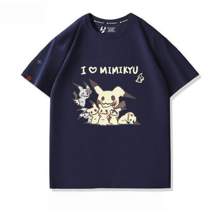 人気キャラ プリント 半袖 Tシャツ E-13143
