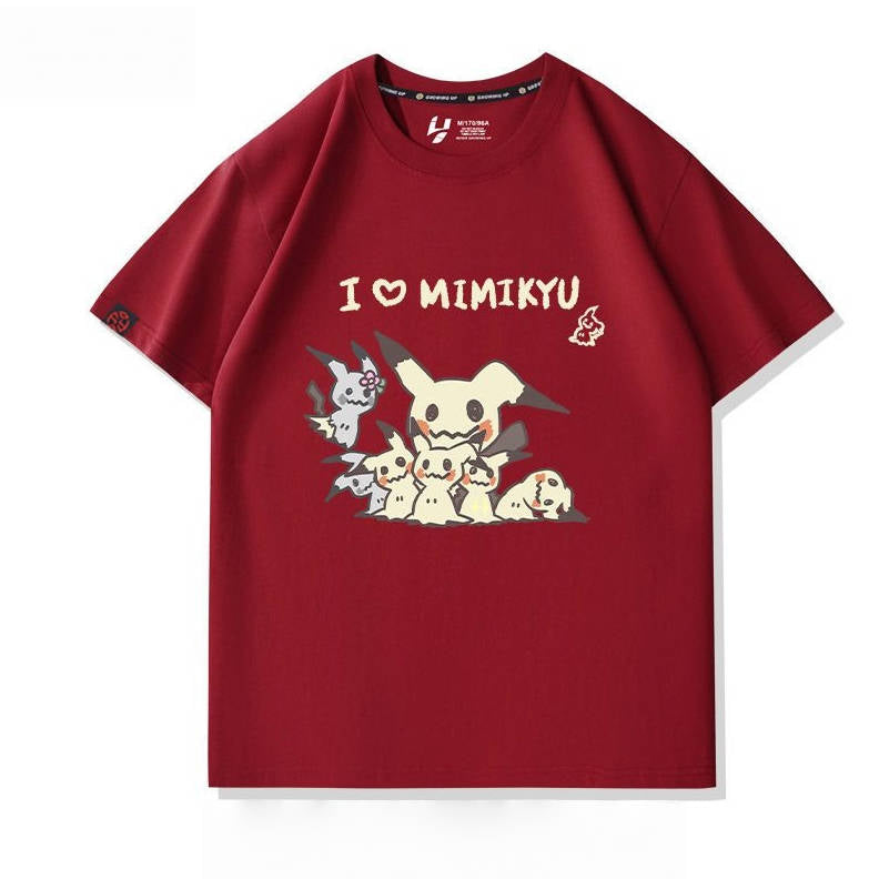 人気キャラ プリント 半袖 Tシャツ E-13143