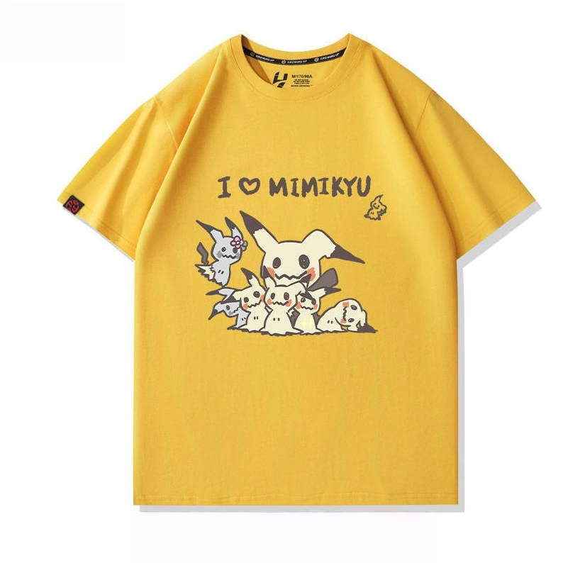 人気キャラ プリント 半袖 Tシャツ E-13143