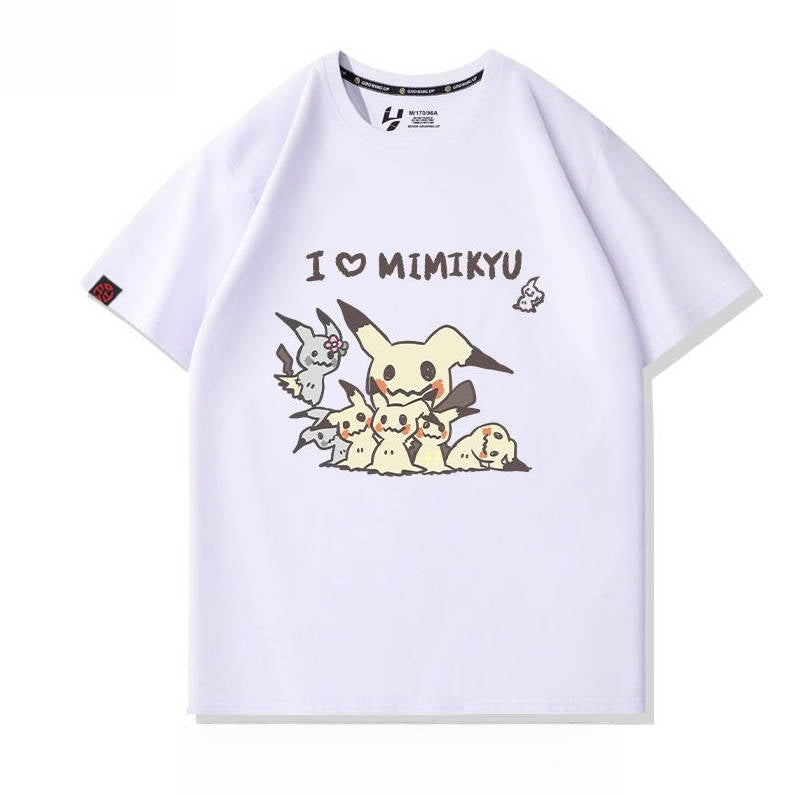 人気キャラ プリント 半袖 Tシャツ E-13143