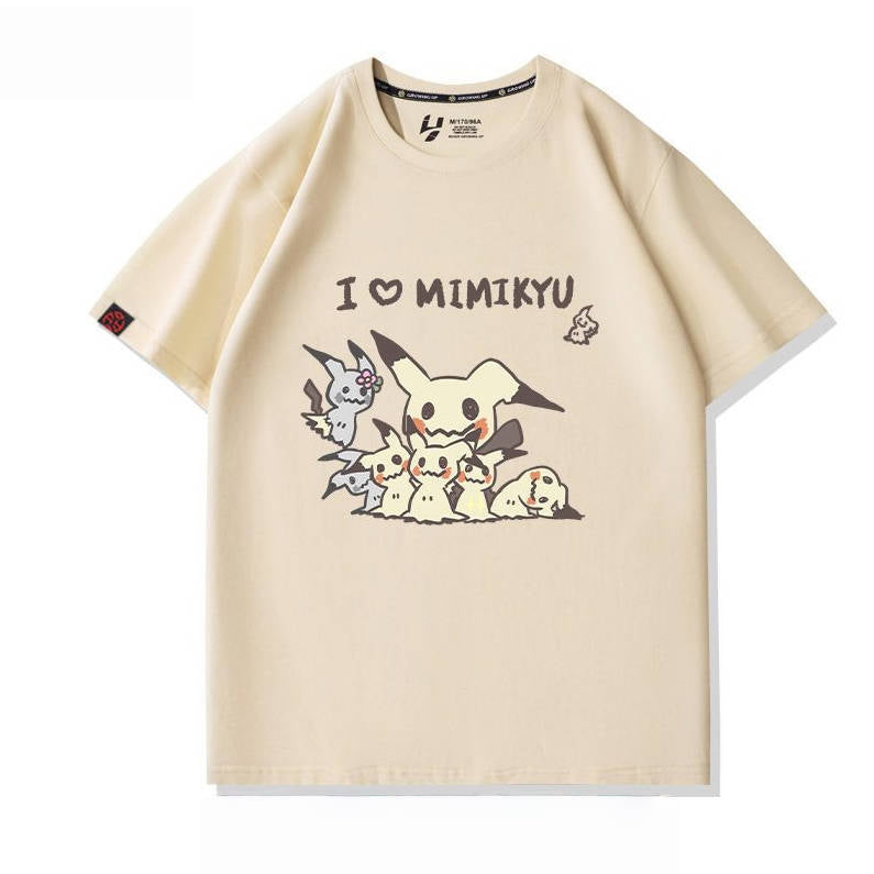 人気キャラ プリント 半袖 Tシャツ E-13143