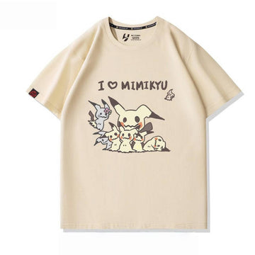 人気キャラ プリント 半袖 Tシャツ E-13143