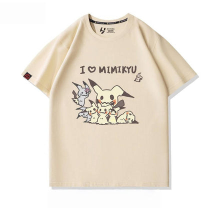 人気キャラ プリント 半袖 Tシャツ E-13143
