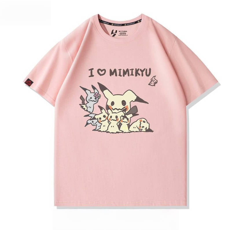 人気キャラ プリント 半袖 Tシャツ E-13143