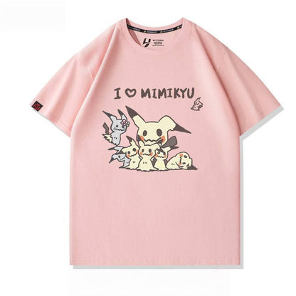 人気キャラ プリント 半袖 Tシャツ E-13143