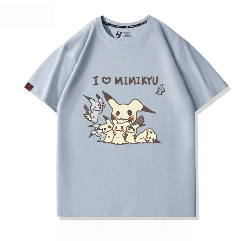 人気キャラ プリント 半袖 Tシャツ E-13143