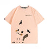 キュート プリント 半袖 Tシャツ E-13137