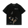 キュート プリント 半袖 Tシャツ E-13137