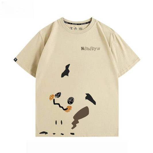 キュート プリント 半袖 Tシャツ E-13137