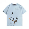キュート プリント 半袖 Tシャツ E-13137