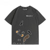 キュート プリント 半袖 Tシャツ E-13137