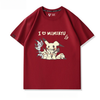 人気キャラ プリント 半袖 男女兼用 Tシャツ E-13116