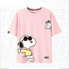 人気キャラ プリント 半袖 男女兼用 Tシャツ E-13173