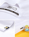 デザイン性抜群 カジュアル 半袖 Tシャツ E-13379