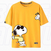人気キャラ プリント 半袖 男女兼用 Tシャツ E-13173