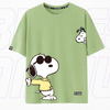 人気キャラ プリント 半袖 男女兼用 Tシャツ E-13173