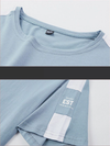 男女兼用 人気 シンプル プリント 半袖 Tシャツ E-13176