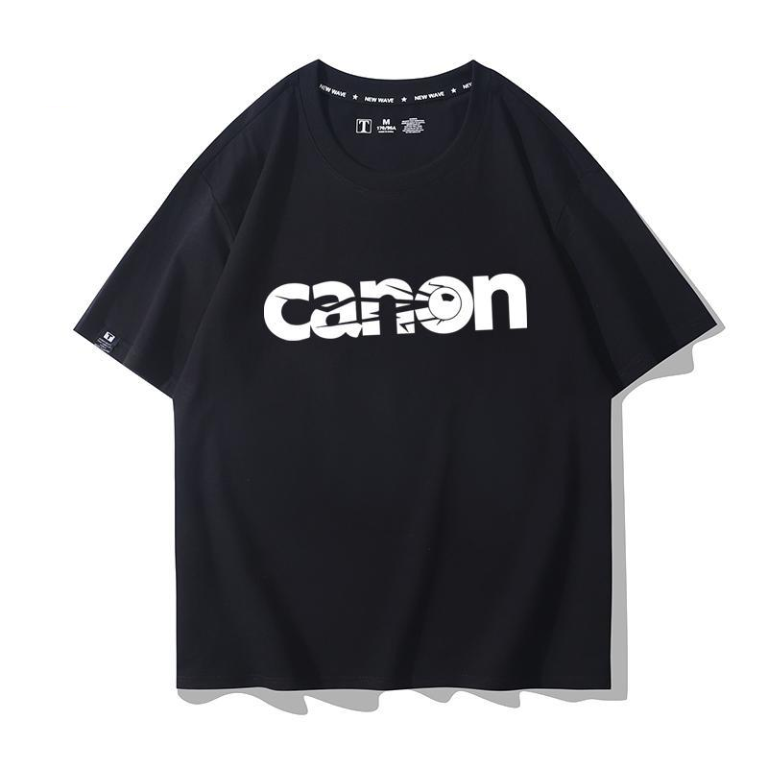 男女兼用 人気 プリント 半袖 Tシャツ E-13188