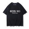 男女兼用 人気 プリント 半袖 Tシャツ E-13189
