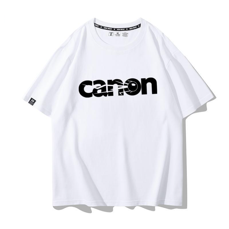 男女兼用 人気 プリント 半袖 Tシャツ E-13188