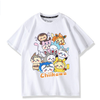 男女兼用 プリント 半袖 Tシャツ E-13195