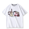 男女兼用 プリント 半袖 Tシャツ E-13196