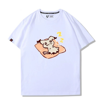 男女兼用 プリント 半袖 Tシャツ E-13199