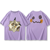 男女兼用 プリント 半袖 Tシャツ E-13201