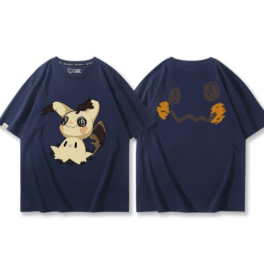 男女兼用 人気 シンプル プリント 半袖 Tシャツ E-13203
