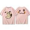 男女兼用 人気 シンプル プリント 半袖 Tシャツ E-13203