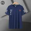 男女兼用 肌触りの良い スポーツ 半袖 Tシャツ E-13194