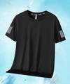 男女兼用 肌触りの良い スポーツ 半袖 Tシャツ E-13194