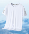 男女兼用 肌触りの良い スポーツ 半袖 Tシャツ E-13194