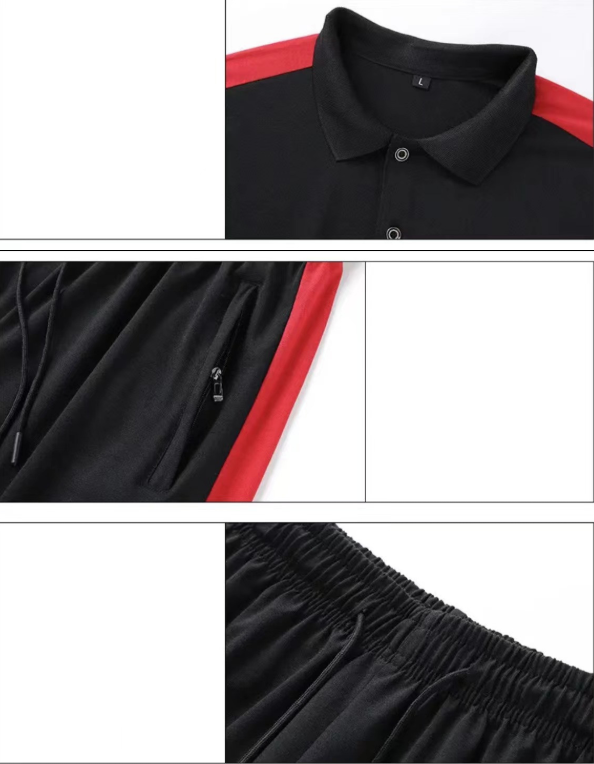 男女兼用 新作 ファッション Tシャツ & カジュアルパンツ セットアップ E-13251