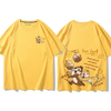 男女兼用 新作 プリント 半袖 Tシャツ E-13268