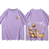 男女兼用 新作 プリント 半袖 Tシャツ E-13268