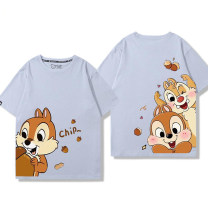 男女兼用 売れ筋 シンプル 半袖 Tシャツ E-13269