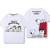 男女兼用 プリント シンプル 半袖 Tシャツ E-13275