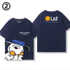 男女兼用 肌に優しい シンプル 半袖 Tシャツ E-13276