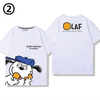 男女兼用 肌に優しい シンプル 半袖 Tシャツ E-13276